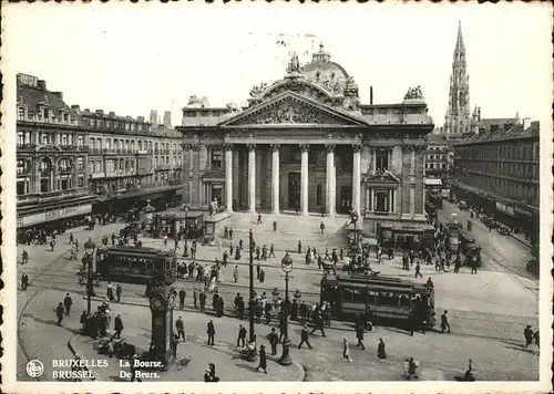 Bruessel Bruxelles La Bourse Kat. 