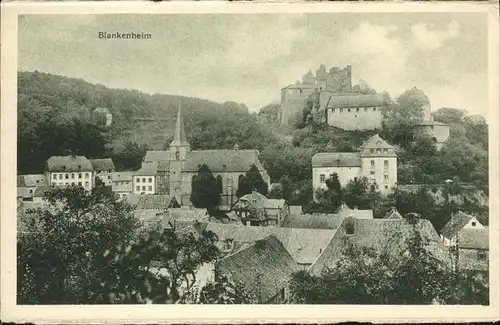 Blankenheim Eifel Panorama Kat. Blankenheim