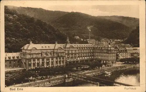 Bad Ems Lahn Kurhaus Kat. Bad Ems