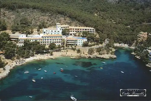 Paguera Mallorca Islas Baleares Hotel Cala Fornells Fliegeraufnahme Kat. Calvia