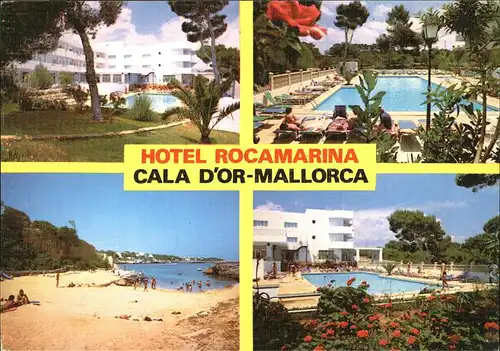 Cala d Or Hotel Rocamarina Swimming Pool Strand Kat. Mallorca