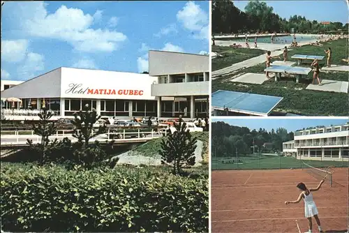Stubicke Toplice Hotel Matija Gubec Terme Thermalbad Schwimmbad Tischtennis Tennisplatz
