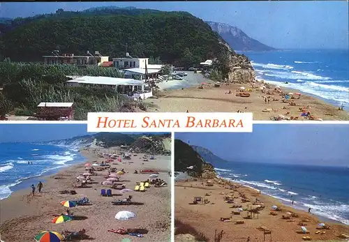 Corfu Korfu Hotel Santa Barbara Malta Beach Perivoli Strand Kat. Griechenland