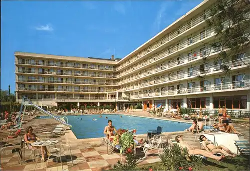 Lloret de Mar Hotel Olympic Swimming Pool Kat. Costa Brava Spanien