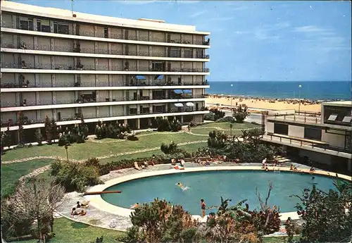 Gandia Apartamentos Tropicana Swimming Pool Playa Strand Kat. Gandia Costa del Azahar