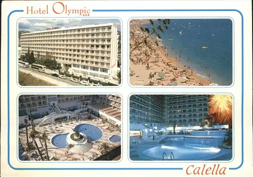 Calella Hotel Olympic Playa Swimming Pool Kat. Barcelona Spanien