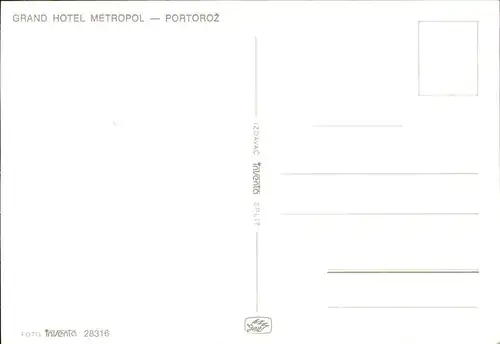Portoroz Grand Hotel Metropol Orangenbaum Kat. Slowenien
