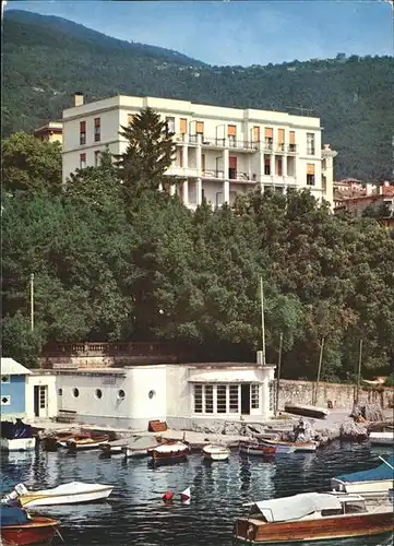 Opatija Istrien Hotel Brioni Hafen Boot Kat. 