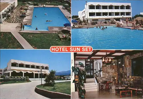 Tigaki Hotel Sun Set Swimming Pool Kat. Insel Kos