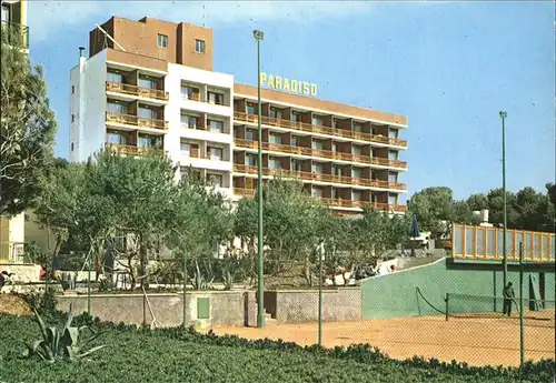 El Arenal Mallorca Hotel Paradiso Tennis Kat. S Arenal