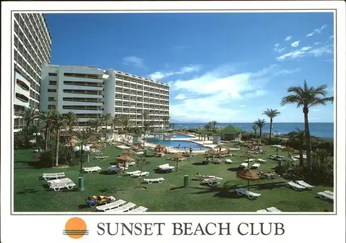 Benalmadena Costa Sunset Beach Club Piscina / Costa del Sol Occidental /Malaga