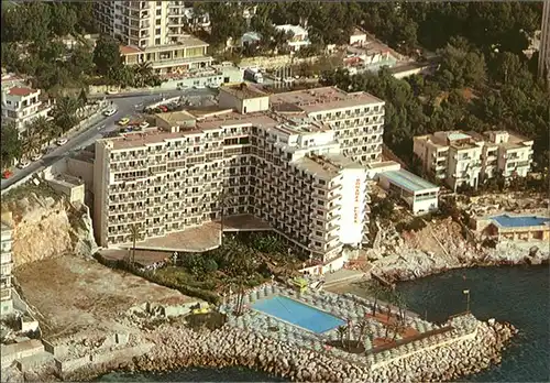 Illetas Hotel Bonanza Playa Piscina vista aerea Kat. Mallorca