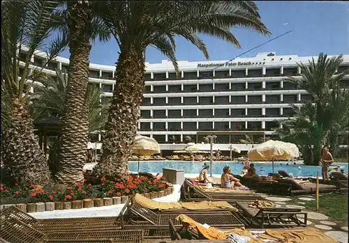 Maspalomas Hotel Palm Beach Piscina Kat. Gran Canaria Spanien