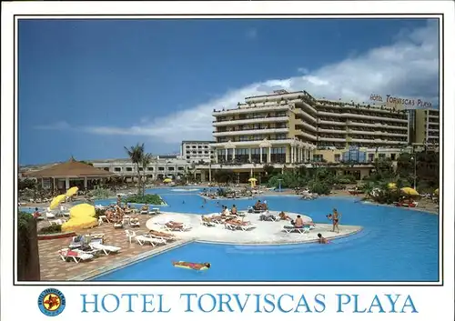 Adeje Hotel Torviscas Playa Swimming Pool Kat. Tenerife Islas Canarias