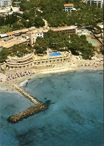 Paguera Mallorca Islas Baleares Hotel Villamil Playa vista aerea Kat. Calvia