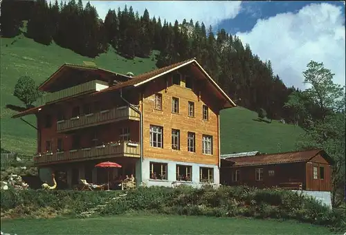 Adelboden Ferienheim Cantate Berner Oberland Kat. Adelboden