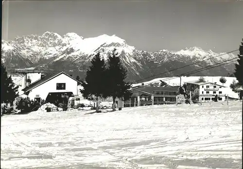 Nevegal Wintersportplatz Sessellift Col Toront Alpenpanorama Kat. Belluno