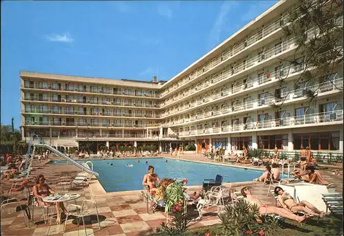 Lloret de Mar Hotel Olympic Piscina Kat. Costa Brava Spanien