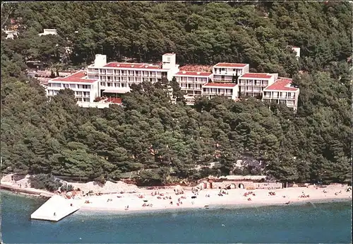 Brela Hotel Berulia Strand Fliegeraufnahme