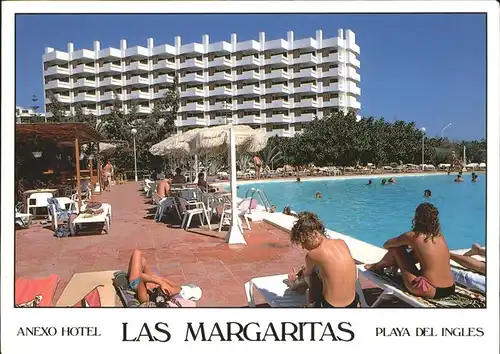 Playa del Ingles Gran Canaria Anexo Hotel Las Margaritas Piscina Kat. San Bartolome de Tirajana