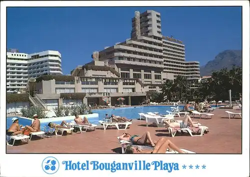 Adeje Hotel Bouganville Playa Piscina Kat. Tenerife Islas Canarias