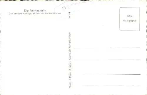 Partnachalm Teufelsgrot Hochwenner Oberreintaschrofen