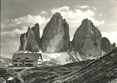 Lavaredo Rifugio Locatelli Tre Cime Kat. 