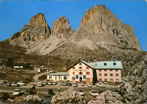 Passo Sella Rifugio Passo Sella Kat. Italien