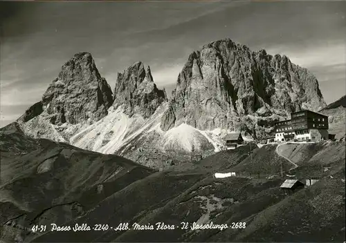 Passo Sella Alb Maria Flora  Kat. Italien