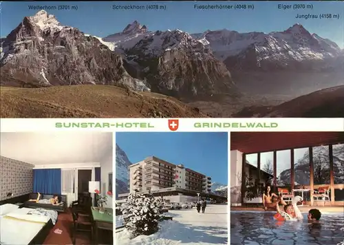 Grindelwald Sunstar Hotel Eiger Jungfrau Kat. Grindelwald