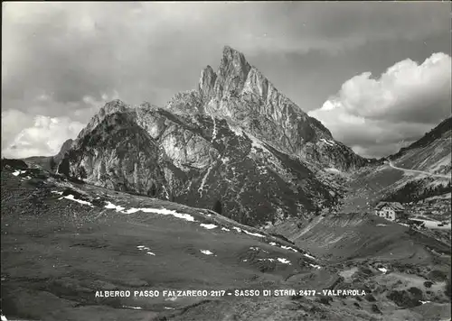 Sasso di Stria Albergo Passo Falzarego Kat. 