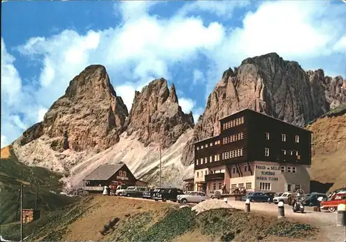 Dolomiten Rifugio Maria Flora al Passo Kat. Italien