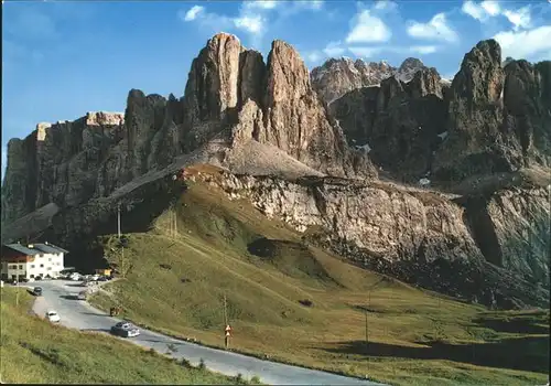 Passo Gardena Dolomiten Rifugio Grupopo del Sella