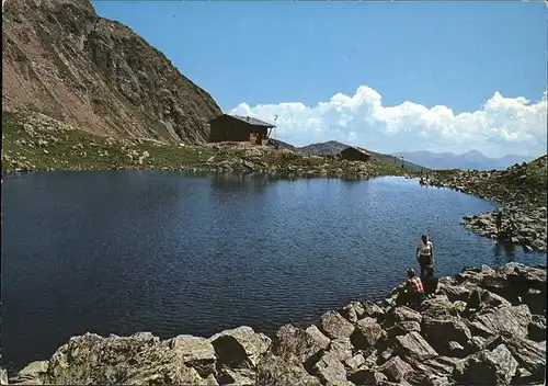 Suedtirol Tiefrastenhuette Schutzhuette Kat. Italien