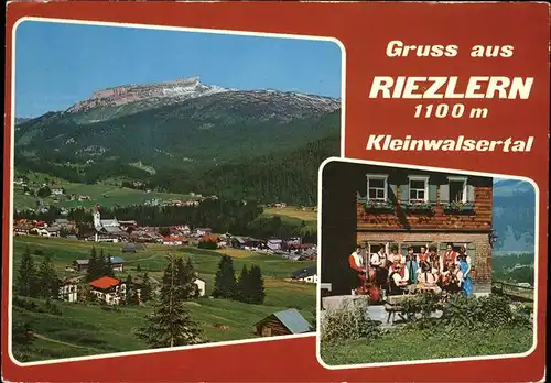 Riezlern Kleinwalsertal Vorarlberg Kleinwalsertal Kat. Mittelberg