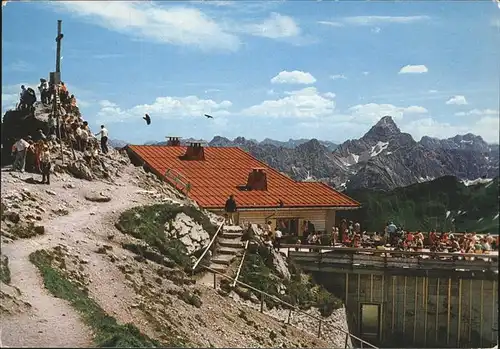 Nebelhorn Gipfelstation Hochvogel Kat. Oberstdorf