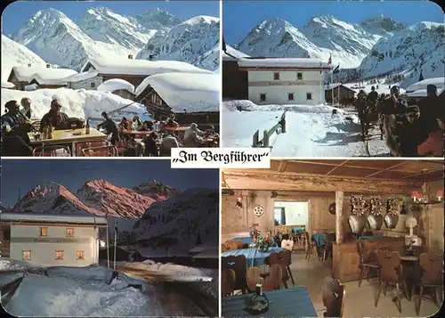 Sertig Doerfli Gasthaus Bergfuehrer Kat. Sertigpass