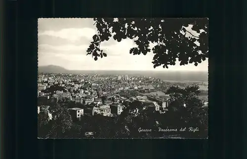Genova Liguria Panorama Righi Kat. Genova