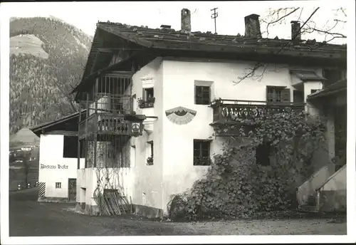 Passeier Passeyer Casa Andreas Hofer Geburtshaus Kat. Suedtirol