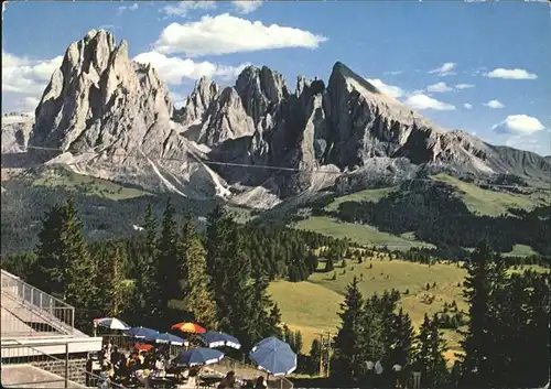 Dolomiten Schlerngebitet Seiser Alm Kat. Italien