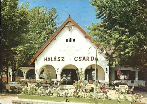 Keszthely Halasz Csarda Kat. Balaton Plattensee