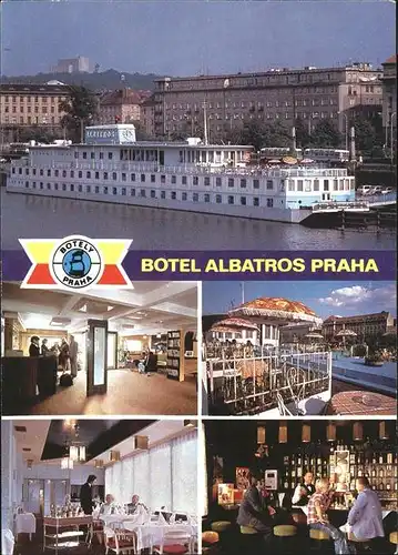 Praha Prahy Prague Botel Albatros Schiff Kat. Praha