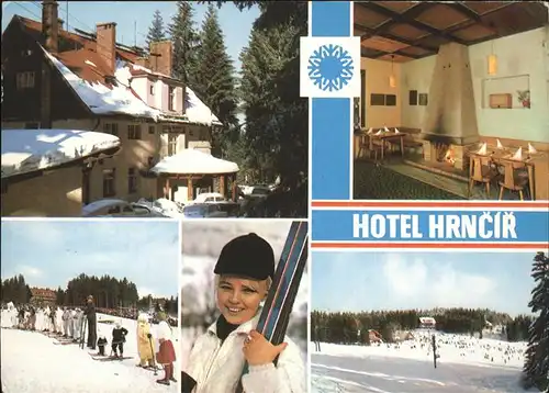 Sumava Boehmerwald Hotel Hrncir Skifahren Kat. Tschechische Republik