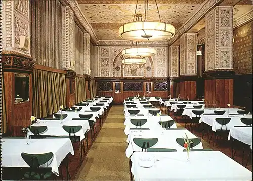 Praha Prahy Prague Restaurant Saal Kat. Praha