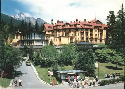 Stary Smokovec Hohe Tatra Interhotel Tatry Kat. Slowakische Republik