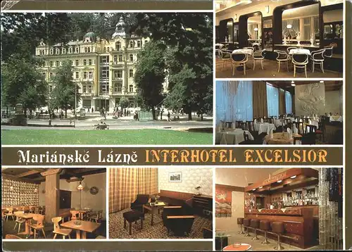 Praha Prahy Prague Marianske Lazne Interhotel Excelsior Kat. Praha