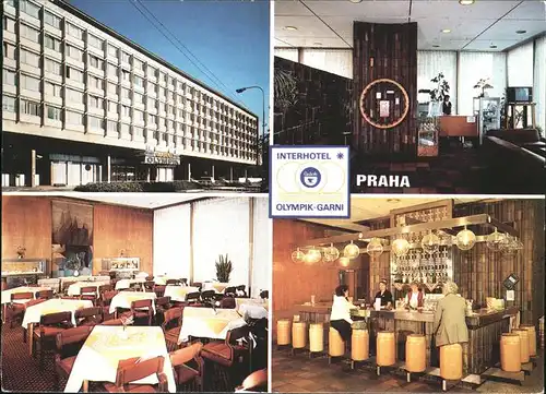 Praha Prahy Prague Interhotel Olympik Garni Kat. Praha