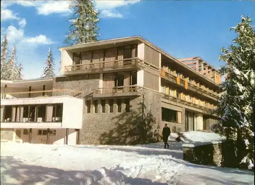 Pamporovo Hotel Winter / Bulgarien /