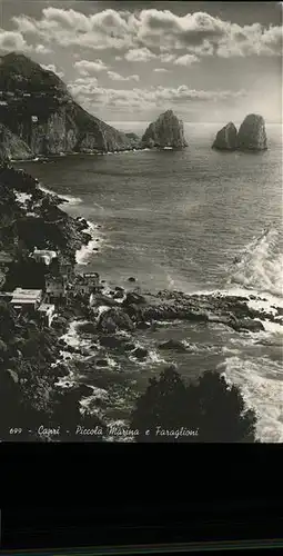 Capri Piccola Marina e Faraglioni Kat. Italien