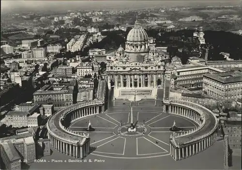 Rom Roma Piazza e Basilica di San Pietro Vatican /  /Rom